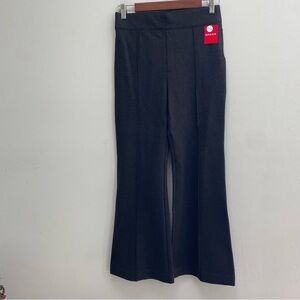 Hi-Rise Flare Perfect Pants smoothing ponte fabric size medium petite NEW